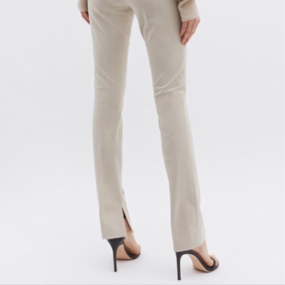 Helmut Lang Rider Pant in Oatmeal Size 4 NWT